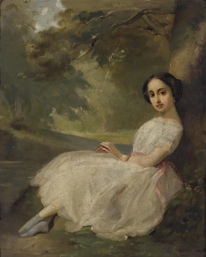 Portrait of L.L.Lazareva, by Olga Levashova
