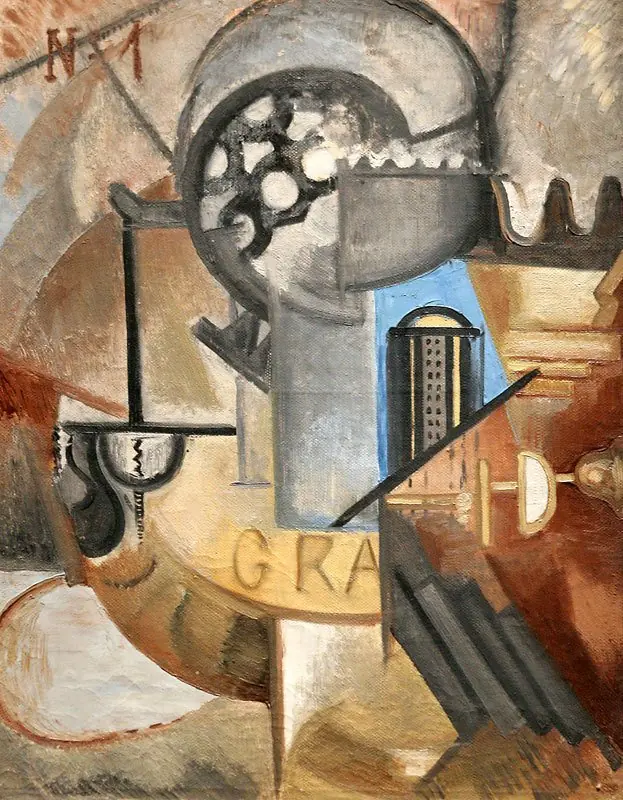 Kerosene, by Olga Rozanova
