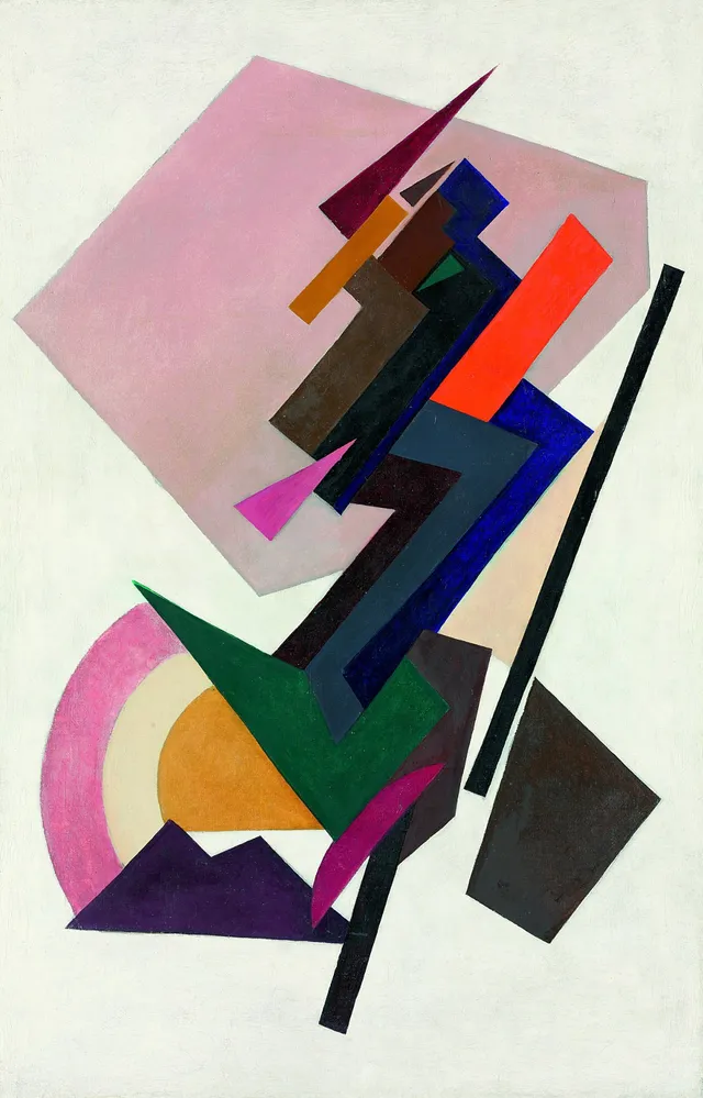 Suprematism, by Olga Rozanova