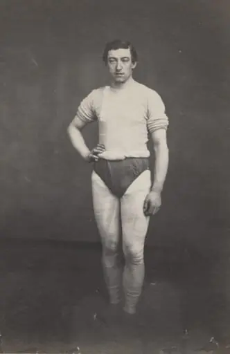 Young Man in Athletic Outfit, by Oliver H. Willard