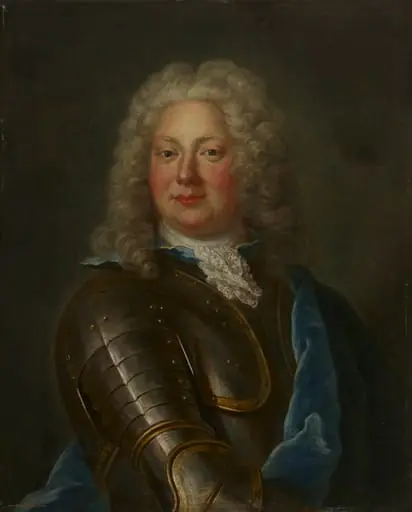 Hovimarsalkka Gustaf Jakob Horn af Rantzien, by Olof Arenius