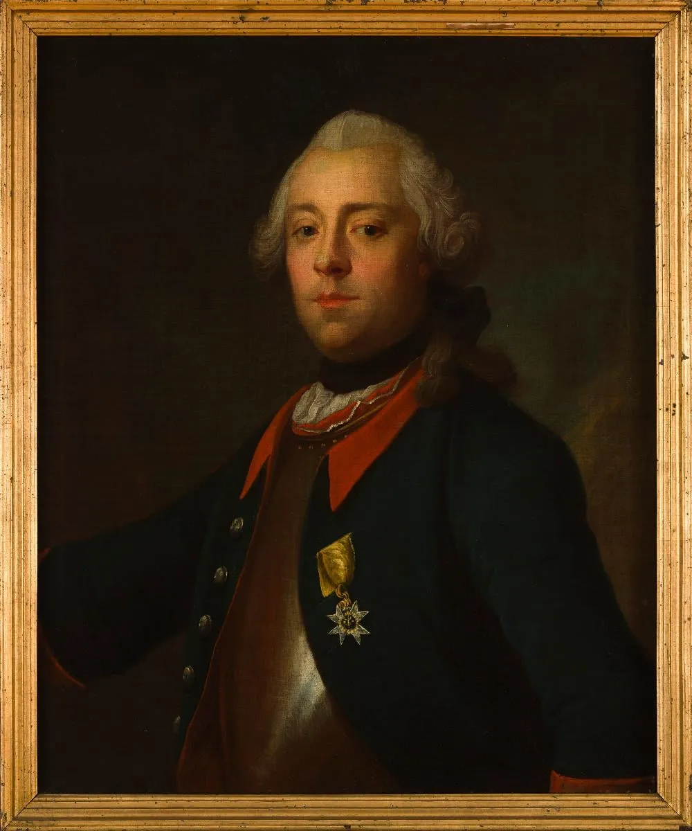 Luutnantti Carl de Geer, by Olof Arenius, unspecified
