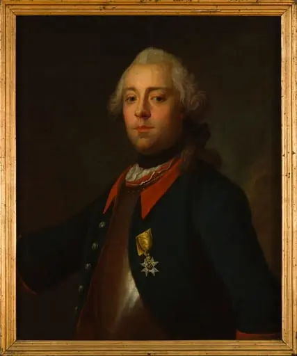 Luutnantti Carl de Geer, by Olof Arenius