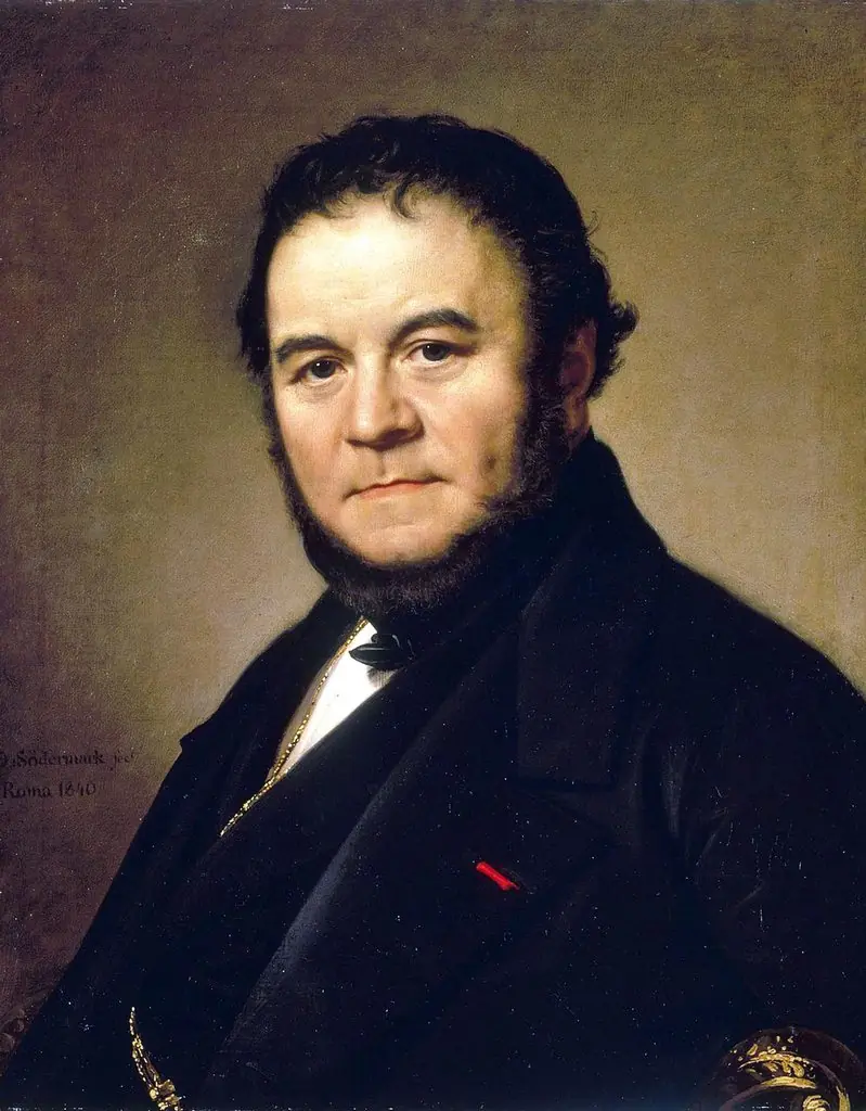 Marie-Henri Beyle, dit Stendhal (1783-1842), by Olof Johan Södermark