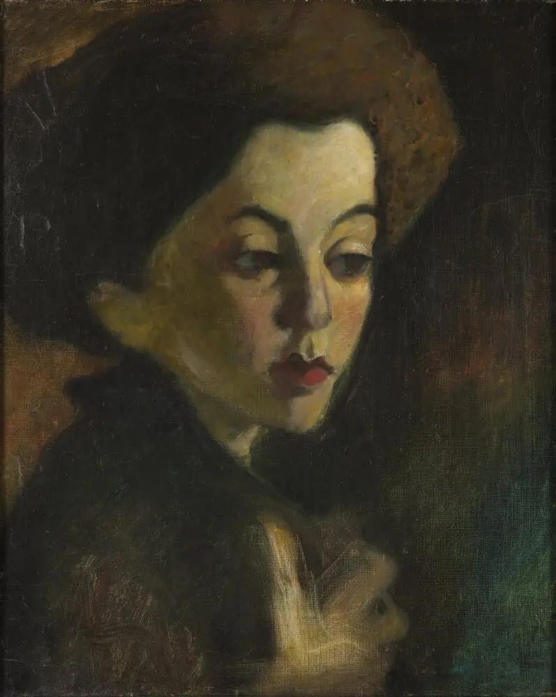A Girl's Head II, by Olof Sager-Nelson