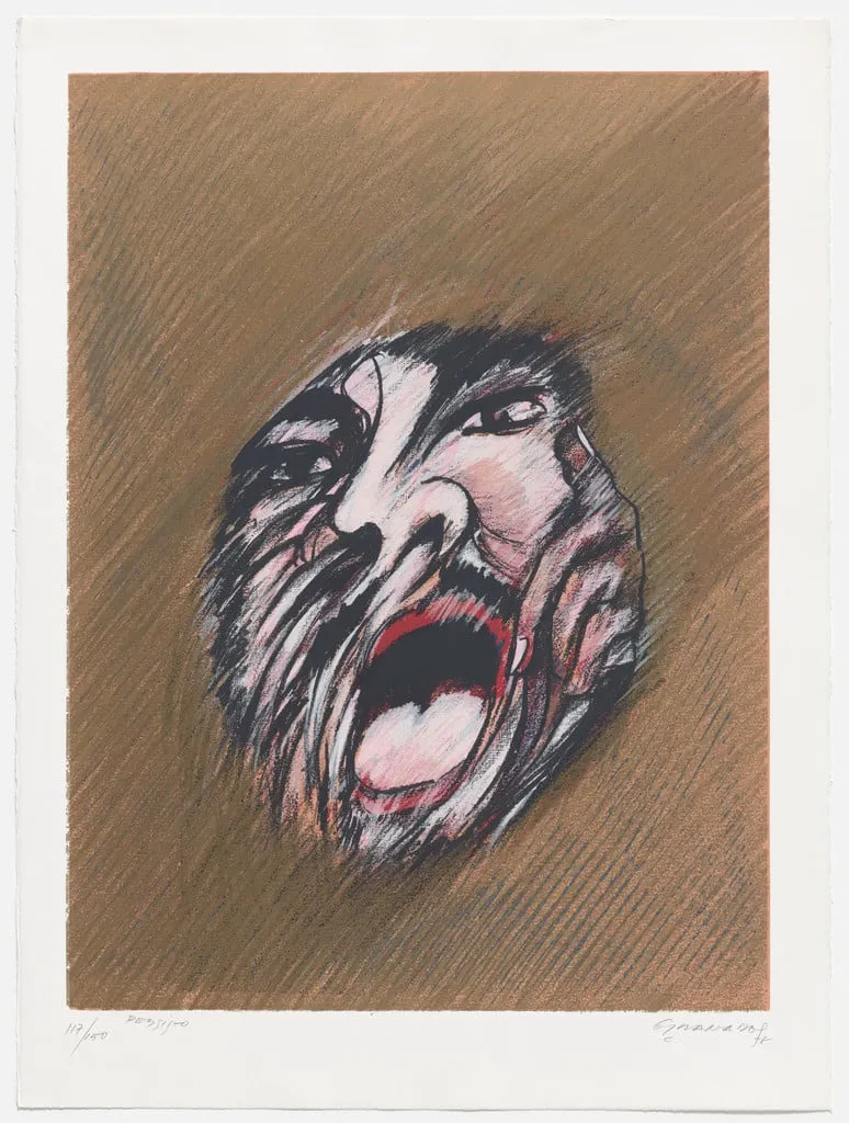 Untitled, by Omar Granados, ink, 1978