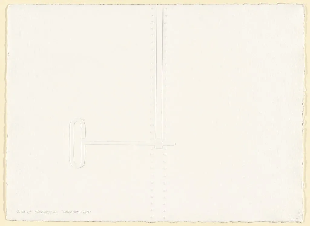 Untitled, by Omar Rayo, ink, 1962