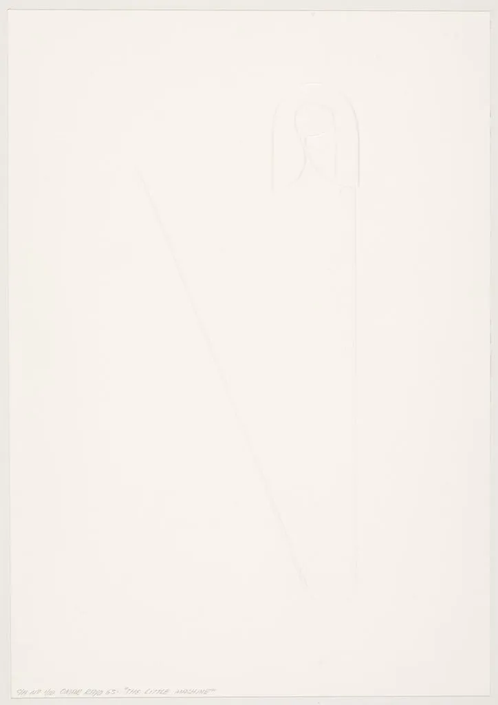 Untitled, by Omar Rayo, ink, 1963