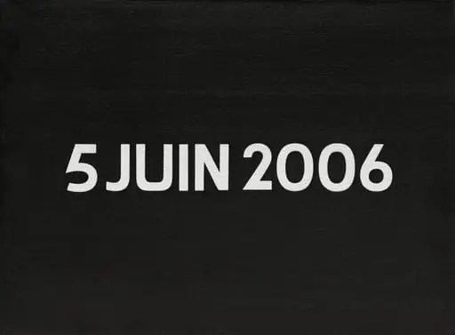 Untitled, by On Kawara