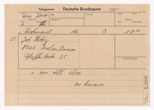 Untitled, by On Kawara