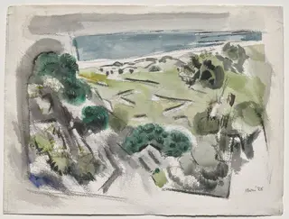 On Morse Mountain, No. 6, Maine, by John Marin