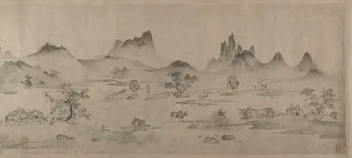 宋/元   佚名   百牛圖   卷|One hundred water buffalo