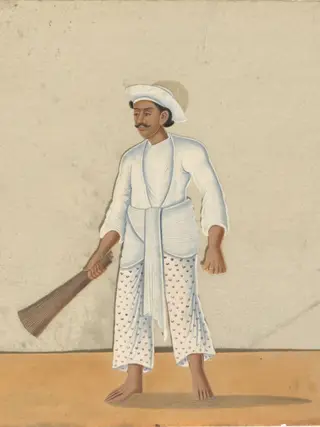 One of eighteen paintings of trades and domestic servants.