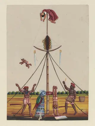 One of eleven paintings of trades and occupations, 1870