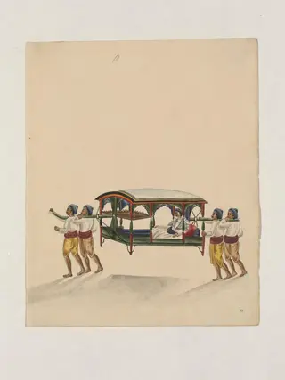 One of Forty-two drawings of occupations and conveyances