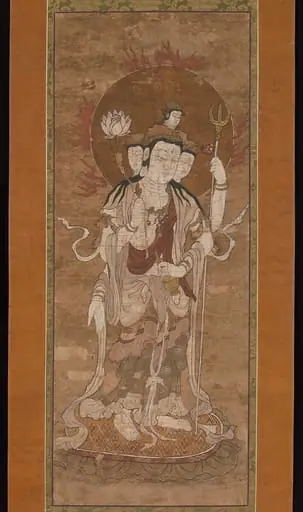 十二天像(梵天)|One of the Twelve Devas: Bonten
