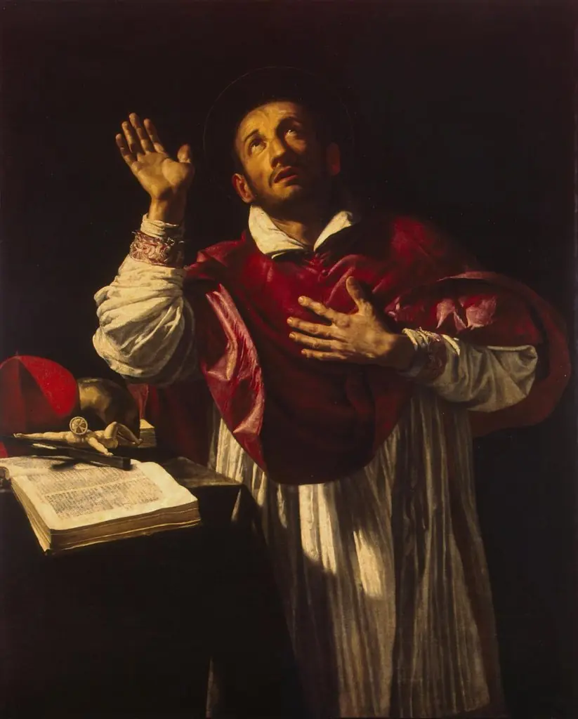 St Carlo Borromeo, by Orazio Borgianni