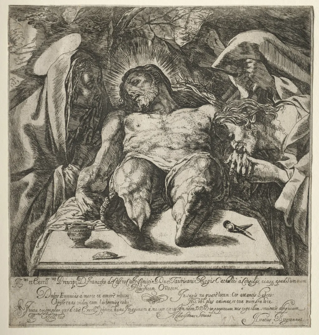 The Lamentation, by Orazio Borgianni, 1615
