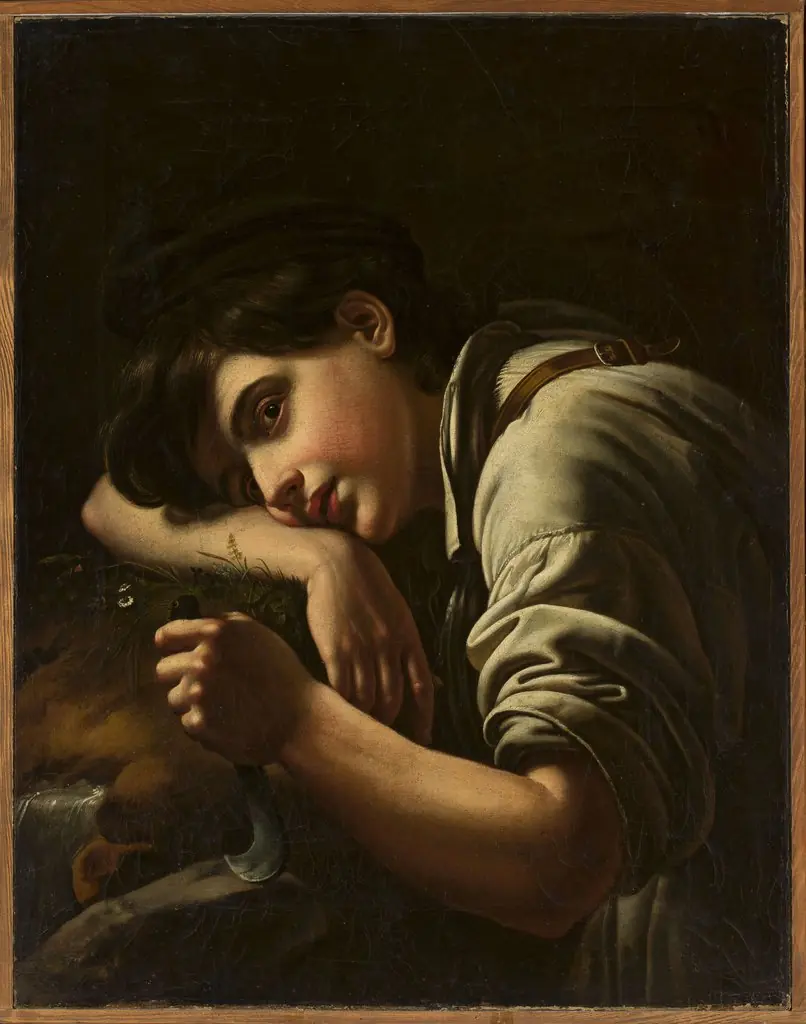 Gardener resting, by Orest Kiprensky