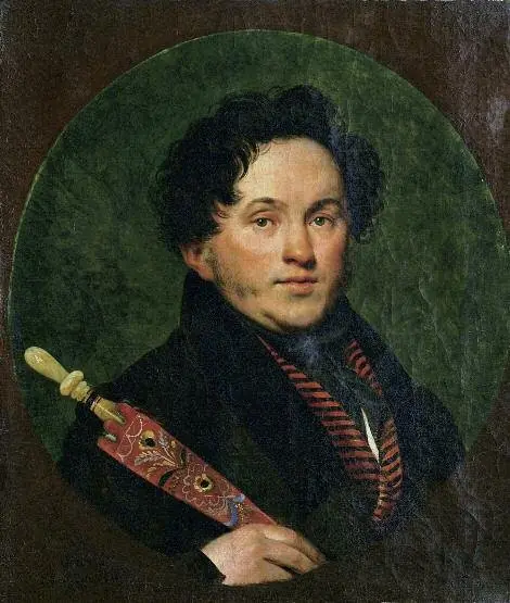 Portrait of D. N. Filosofov, by Orest Kiprensky