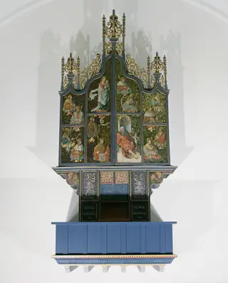 Orgel uit de Nederlands Hervormde Kerk in Scheemda