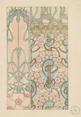 Ornament, by Alphonse Mucha