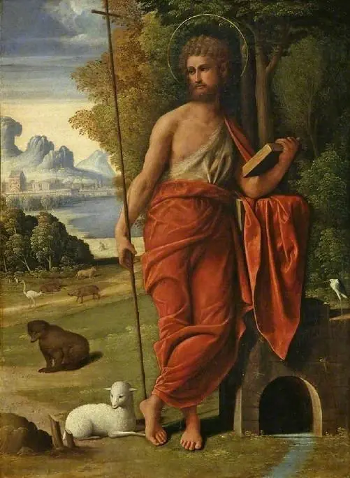 Saint John the Baptist, by Ortolano