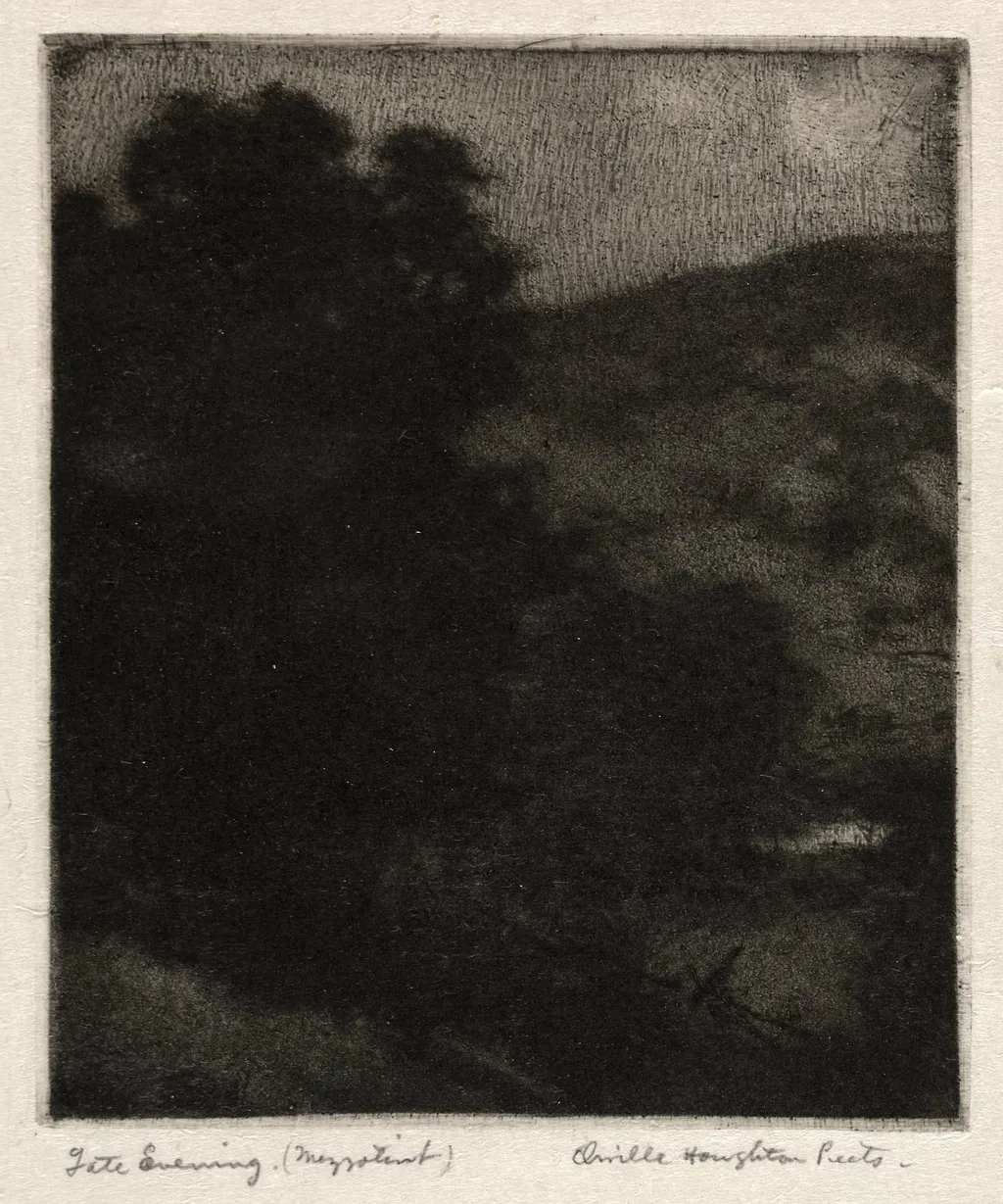 Late Evening, by Orville Houghton Peets, 1934