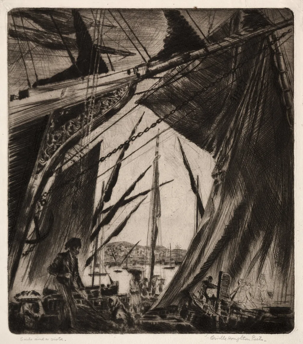 Sails and a Vista, by Orville Houghton Peets, 1934