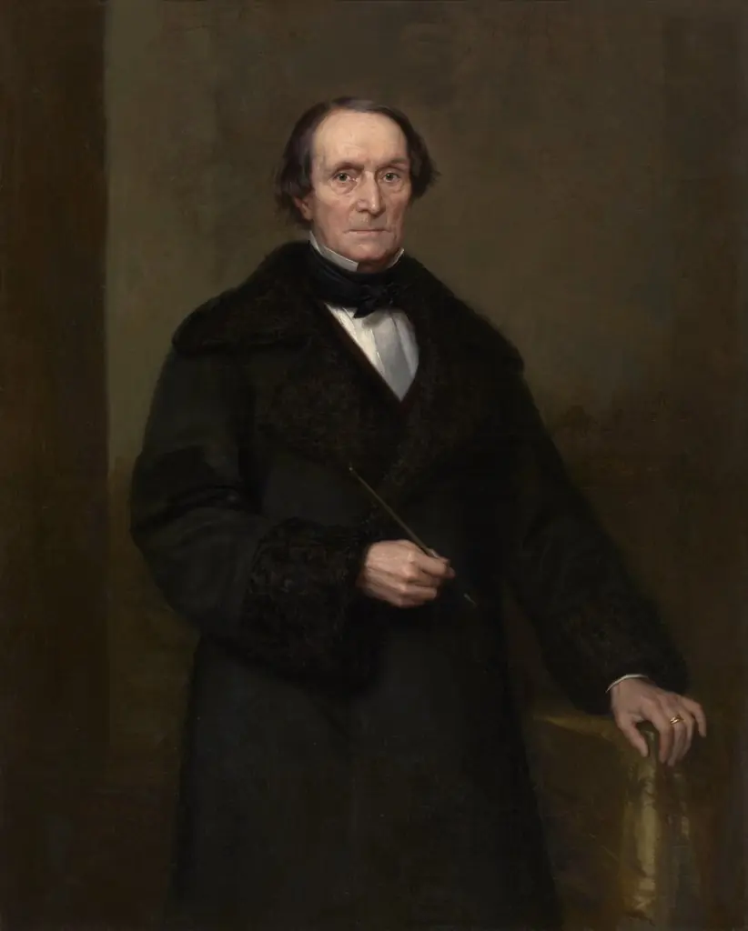 The Painter Peter von Cornelius, by Oscar Begas