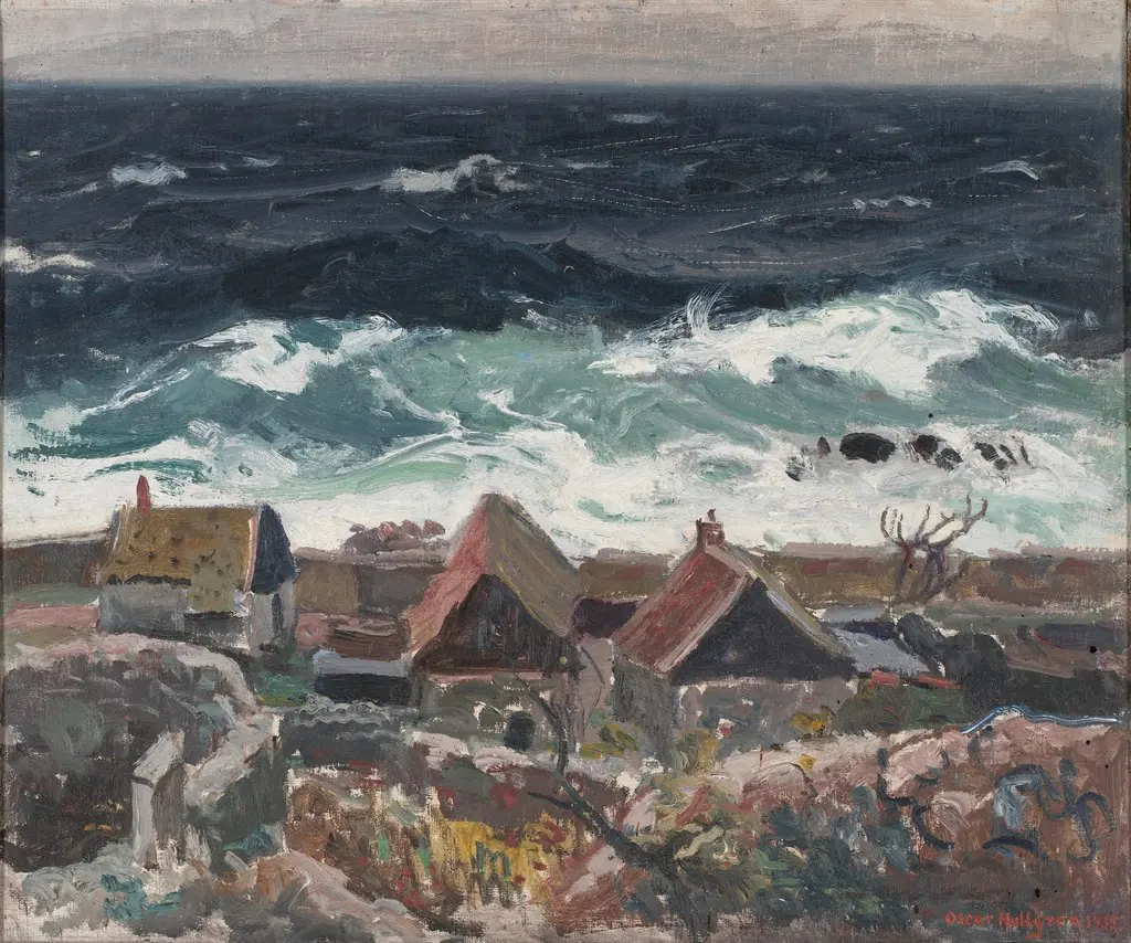 The Sea Near Christiansø, by Oscar Hullgren