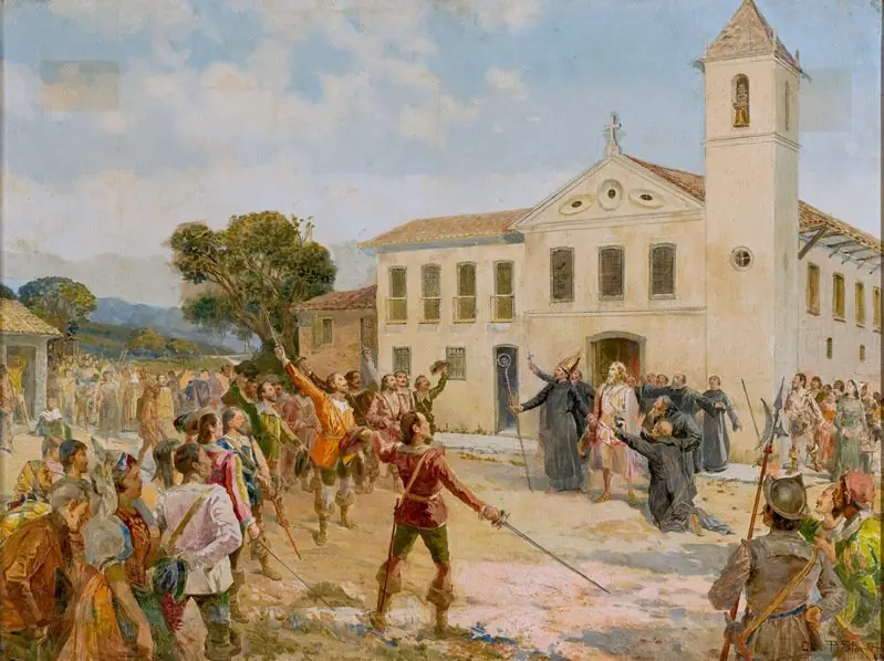 Abjuration of the King - The Acclamation of Amador Bueno, by Oscar Pereira da Silva