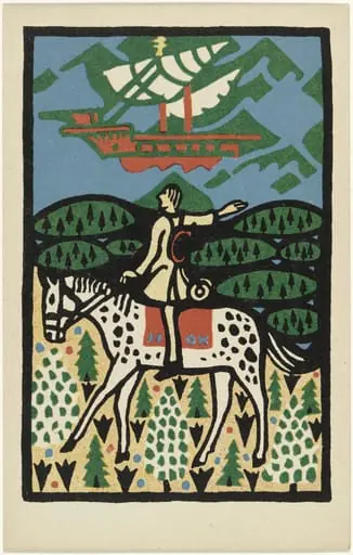 Untitled, by Oskar Kokoschka