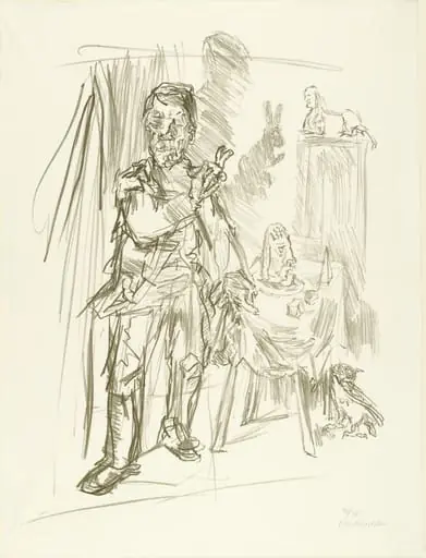 Untitled, by Oskar Kokoschka
