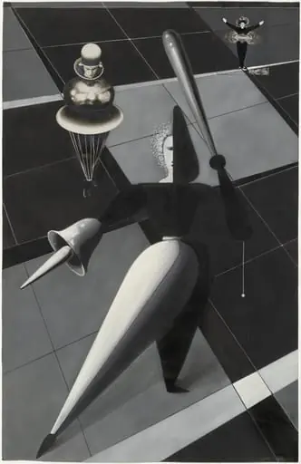 Untitled, by Oskar Schlemmer