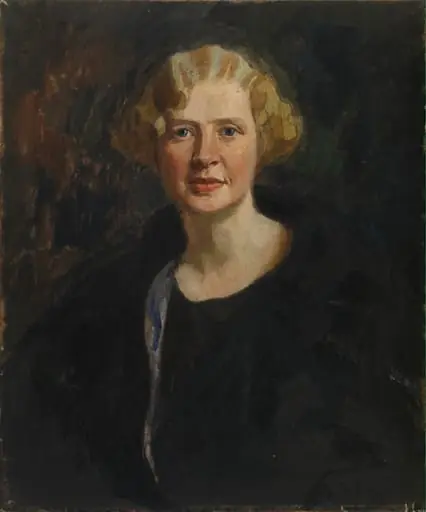 Ester Wegeliuksen os. Tawaststjernan muotokuva, by Oskari Paatela