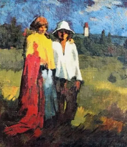 Doi țigani, by Oszkár Nagy