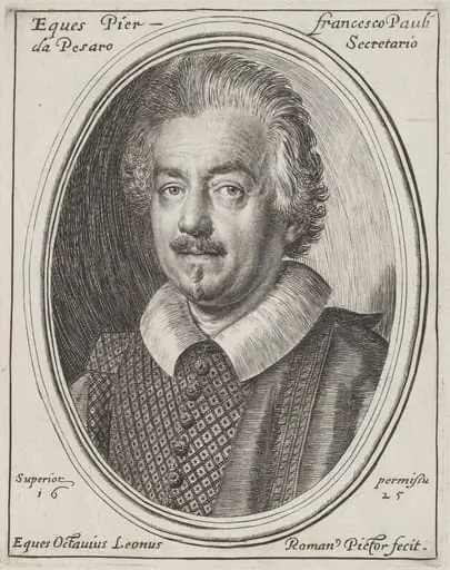 Francesco Paolo da Pesaro, by Ottavio Leoni