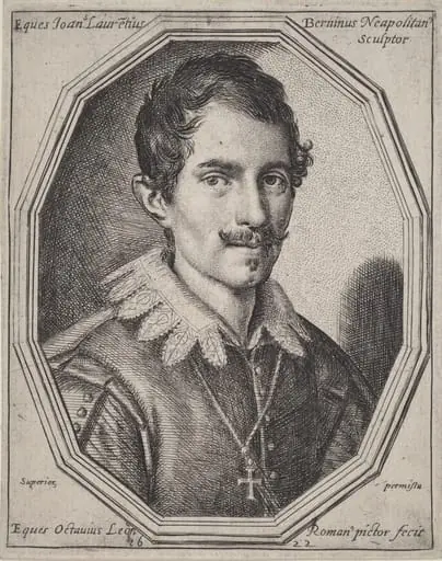 Gianlorenzo Bernini, by Ottavio Leoni