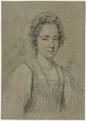 Portrait of a Young Woman with Pearls, by Ottavio Leoni