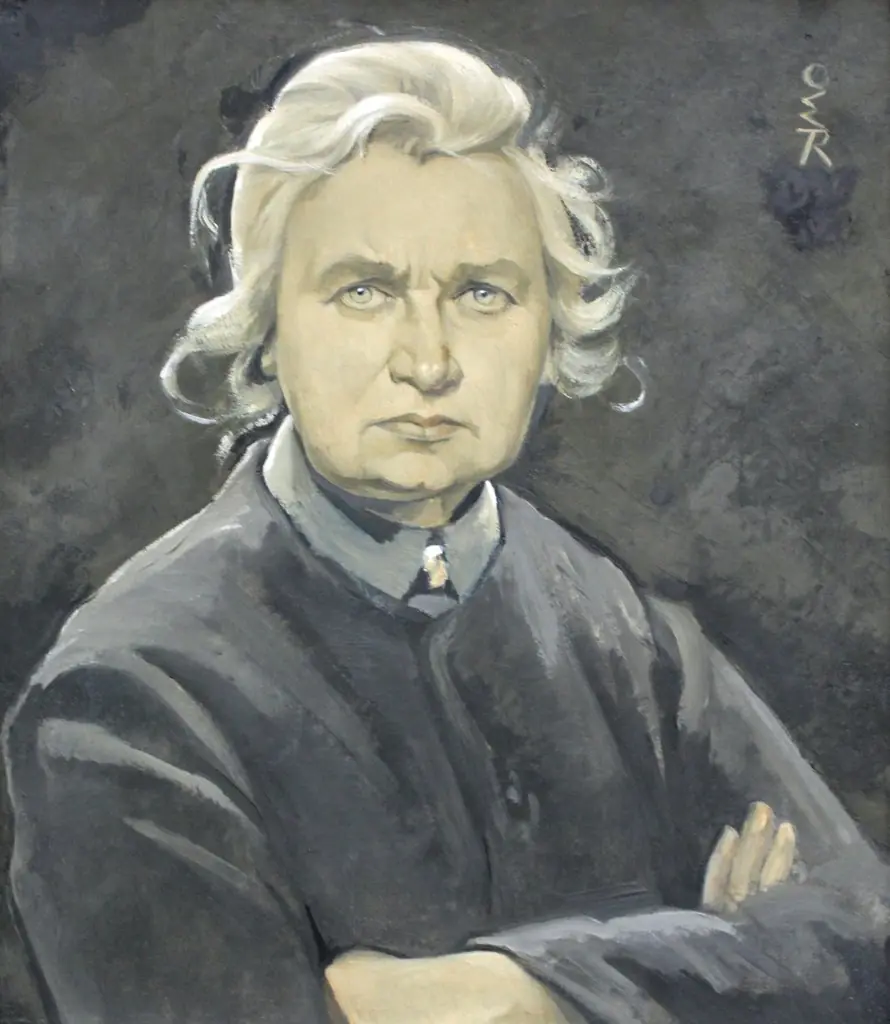 Self-portrait with Folded Arms, by Ottilie Roederstein