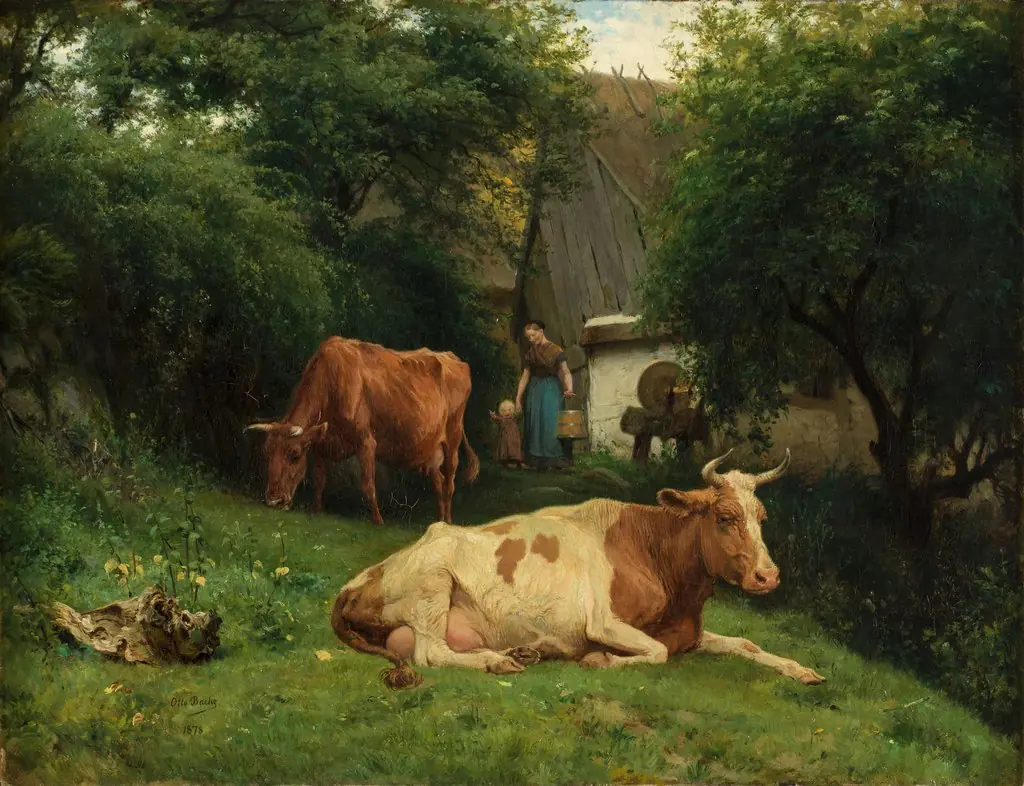 Cows, by Otto Bache