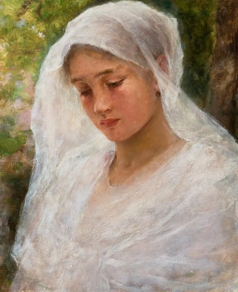 First Communion, by Ottó Baditz