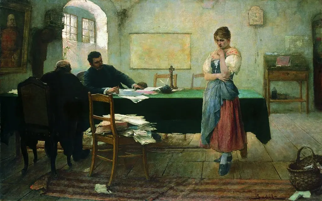 Interrogation, by Ottó Baditz