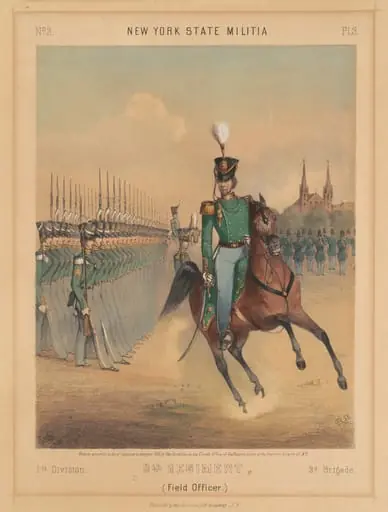 New York State Militia, 1st Division, 9th Regiment, 3rd Brigade, by Otto Boetticher