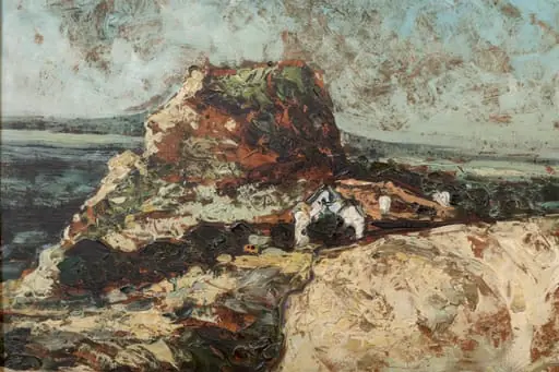 Stânci la mare, by Otto Briese