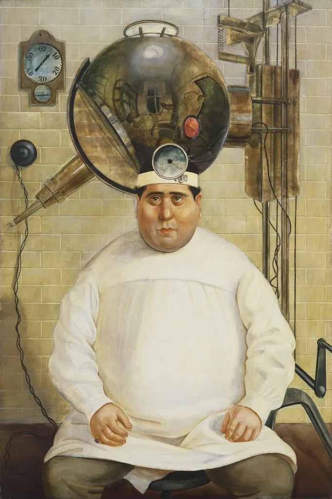 Untitled, by Otto Dix, oil, 1926