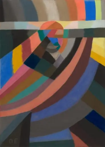 Composition, by Otto Freundlich