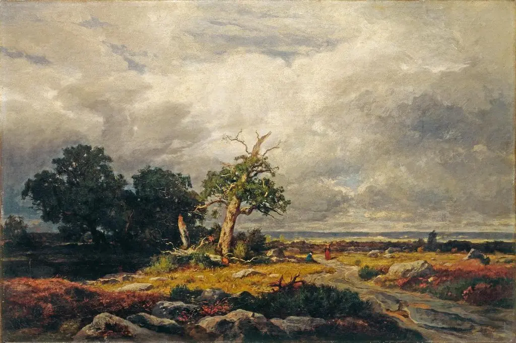 Bei Barbizon, by Otto Frölicher
