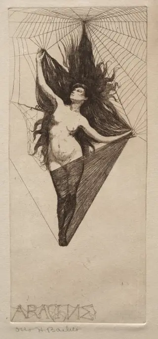 Arachne, by Otto H. Bacher, 1884